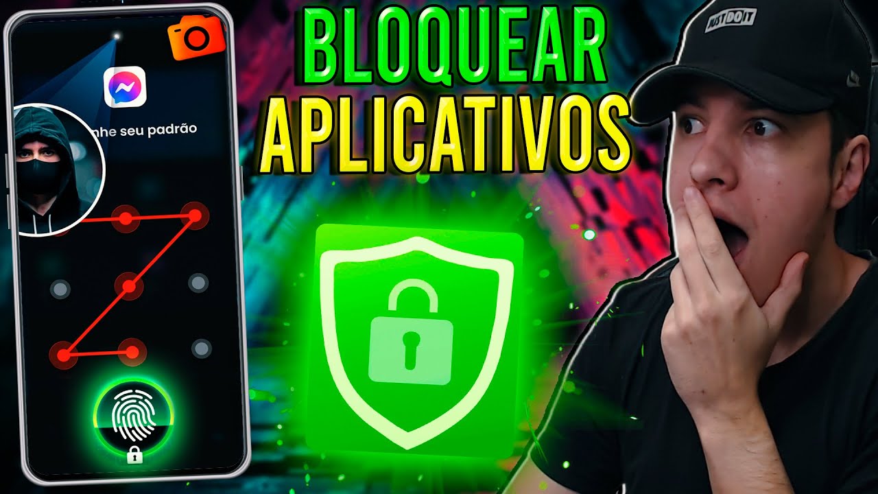 Como BLOQUEAR APLICATIVOS com SENHA no Celular 2024