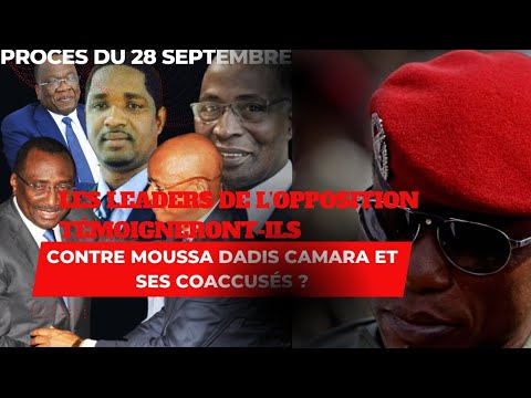 Guinea 🇬🇳: Will opposition leaders testify against Dadis Camara and his co-defendants?