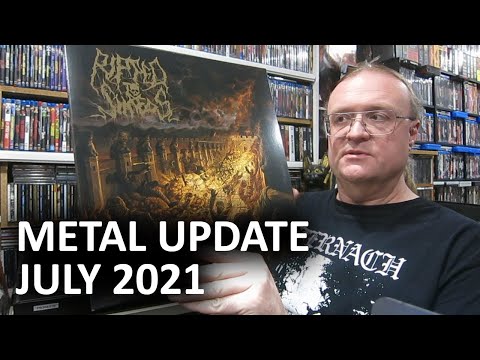 METAL VINYL Record + CD Collection Update - July 2021 (Black Metal, Death Metal, Thrash Metal)