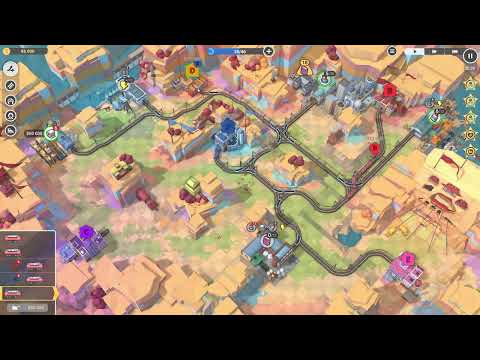 Train Valley 2 DLC (Passenger Flow) Level 9:Zangye Danxia