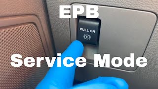 Electronic Brake Service Mode - EPB Service Mode Activation and Deactivation (Ford F150)