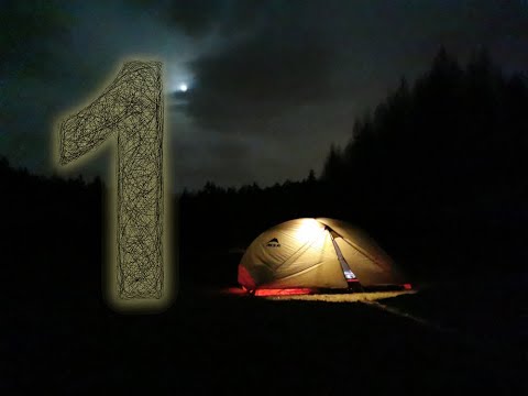 1. Etappe auf dem Forststeig zum Quirl-Biwak