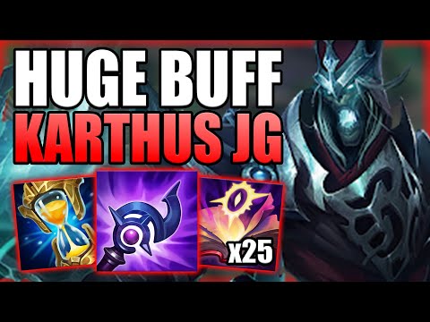 HOW TO PLAY KARTHUS JUNGLE POST 12.7 BUFFS TO GET 10CS/MIN! Best build/Runes Guide League of Legends