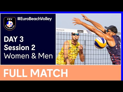 Day 3 - CEV EuroBeachVolley 2020 | Men's Round 24 & Women's Round 16