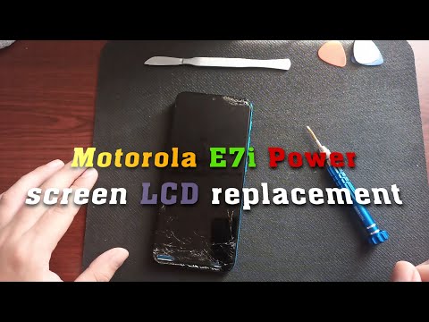 Motorola E7/E7i POWER XT2097 - LCD (screen) replacement.