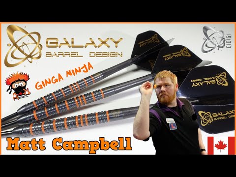 Galaxy Barrel Design MATT CAMPBELL V2 Darts Review - Best 180 Ever?
