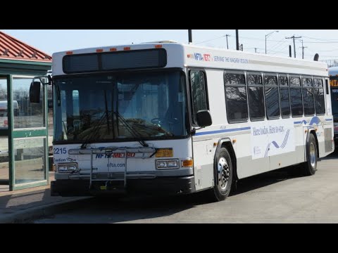 NFTA Metro Ride Route 24B Outbound Bus 2215 - 2002 Gillig Diesel