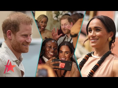 Prince Harry PHOTOBOMBS Meghan Markle's Selfie In Nigeria