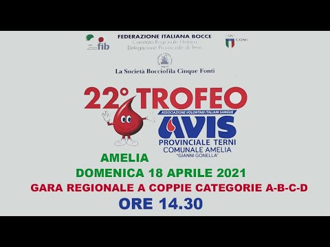 22° TROFEO AVIS PROVINCIALE DI TERNI