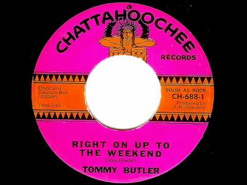 Tommy Butler - RIGHT ON UP TO THE WEEKEND (Gold Star Studio) (1965)