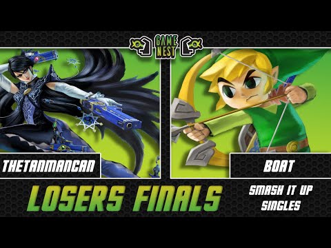 Thetanmancan (Bayonetta) vs BOAT (Toon Link) | Losers Finals | Smash It Up 104