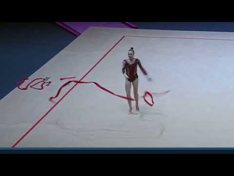 Alessia VERSTAPPEN BELGIUM - RIBBON AA - AGF Trophy Baku 2024 (FIG World Cup)