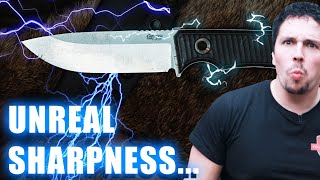 Sharpest Knife We Ever Tested! TRC Polheim MAGNA-CUT! - Dutch Bushcraft Knives