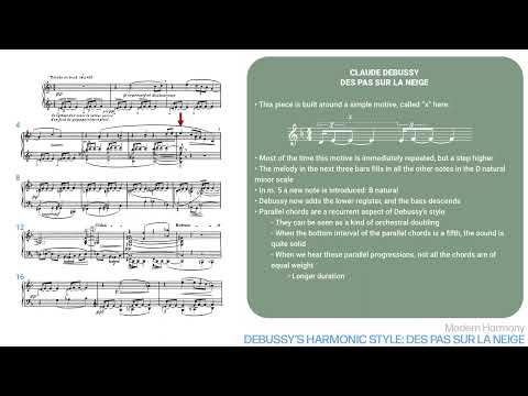 Modern Harmony - Lesson 11: Debussy