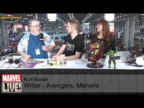 Watch for Everything Kurt Busiek on Marvel LIVE! at New York Comic Con 2014