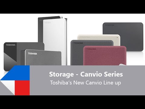 Toshiba Canvio Advance - 4 TB Schwarz video preview