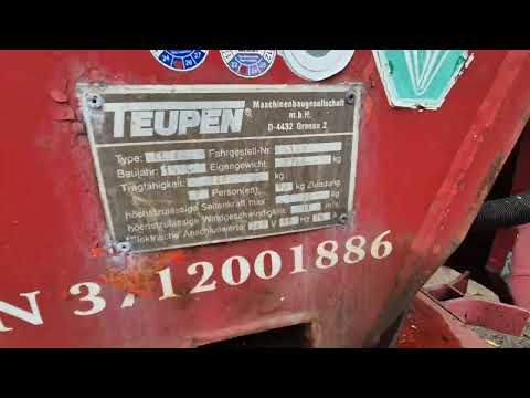 MAN 8.136 F, автовышки
