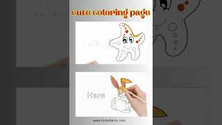 Relax and Create: Beautiful Coloring Page  #coloringfun#summer #shorts