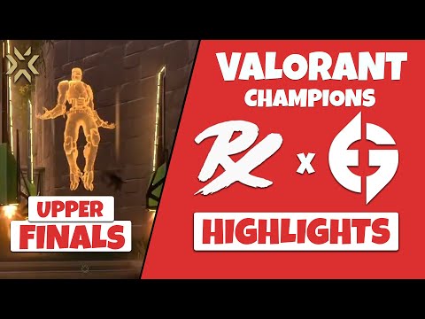 CRAZY UPPER FINALS!! Paper Rex (PRX) vs Evil Geniuses (EG) - HIGHLIGHTS | VALORANT CHAMPIONS 2023