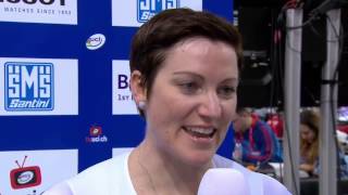 Riders Talk: Anna Meares about the onboard cameras during the 2015 UCI Track World Championships