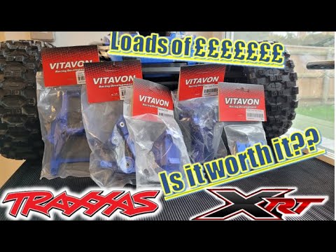 Is it worth upgrading your RC car with alloy parts - we fit a load of Vitavon parts to Traxxas XRT
