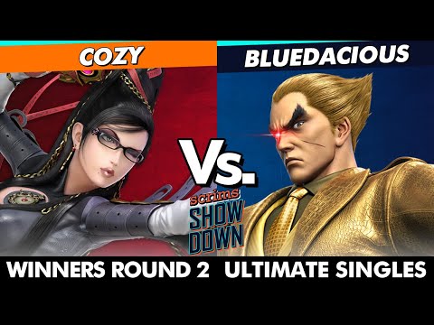 Scrims Showdown 76 - Cozy (Bayonetta) Vs. Bluedacious (Kazuya) SSBU Ultimate Tournament