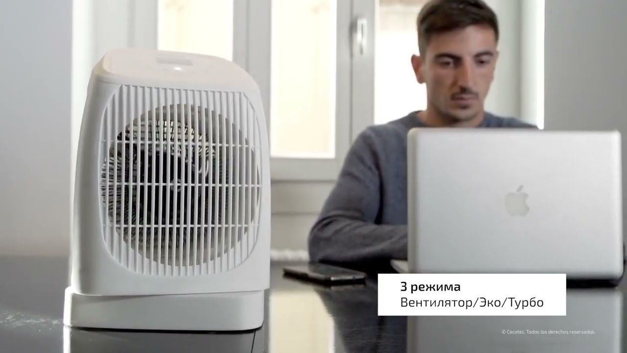 Тепловентилятор CECOTEC Ready Warm 9870 Smart Rotate video preview
