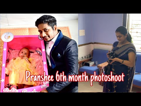 Pranshee 6th month photoshoot | #vlog42  #agrikoli #photography #navi_mumbai #barbie #photoshoot