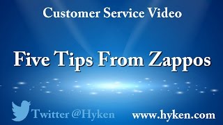 Five Customer Service Lessons From Zappos.com
