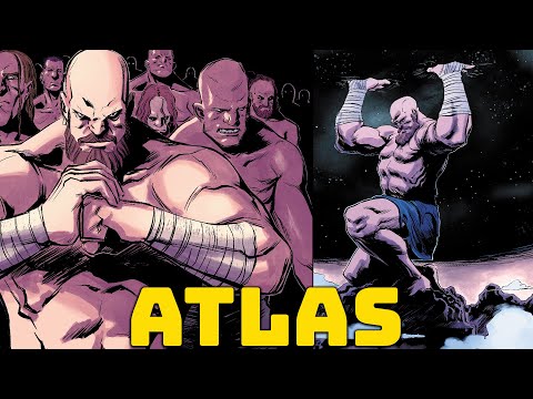 Atlas - Der Mächtige Titan Bestraft von Zeus - Griechische Mythologie - Mythologische Kuriositäten