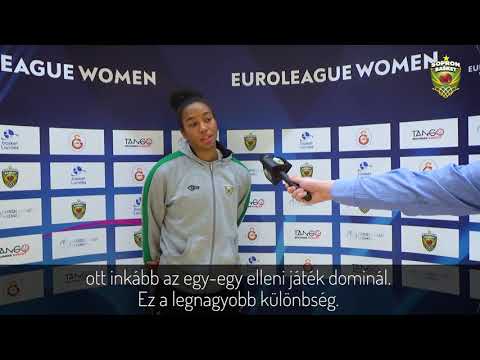 2020.12.04. Basket Landes - Sopron Basket, beharangozó