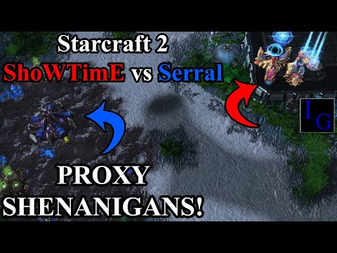 Starcraft 2 - ShoWTimE (Protoss) versus Serral (Zerg) | SC2 Pro Match With Commentary