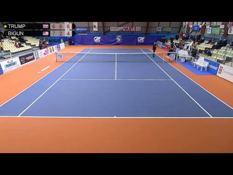 TRUMP Henry (GBR) VS BIGUN Meecah (USA) - Tennis Club Auray - Court J. SANCHEZ