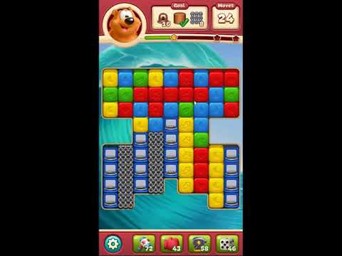 Toon Blast Level 2908 - NO BOOSTERS 🐻🐺🐱 | SKILLGAMING ✔️