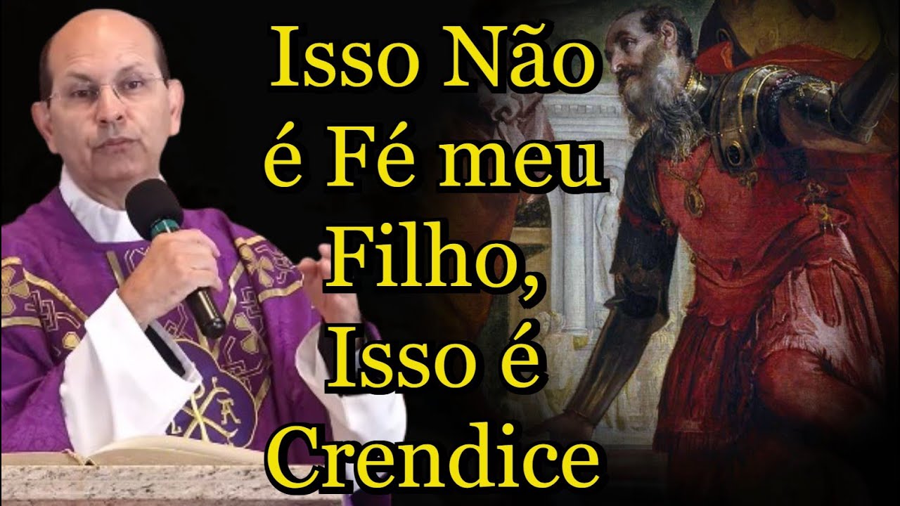 Isso Não é Fé meu Filho, Isso é Crendice - Padre Paulo Ricardo #padrepauloricardo #Advento #Fé