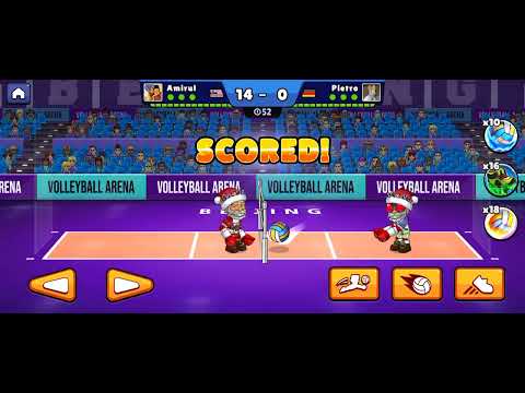 Volleyball Arena Pro Player - without any power use, 20-0