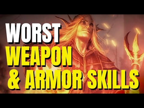 Top 5 WORST Weapon & Armor Skills in ESO: ESO Elsweyr Discussion