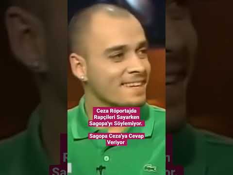 Ceza Rapçileri Sayarken Sagopa'yı Söylemiyo Sago Cevap Veriyor #shorts #ceza #cezagram #sagopakajmer