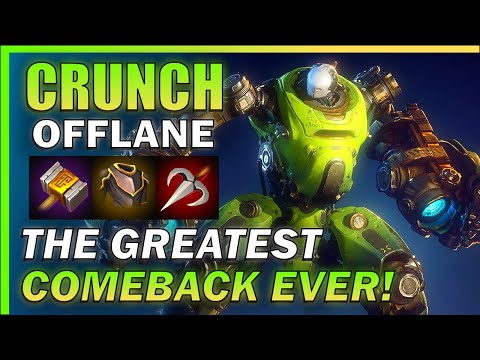 The MOST INSANE COMEBACK we were able to pull off! - Predecessor Crunch Offlane Gameplay