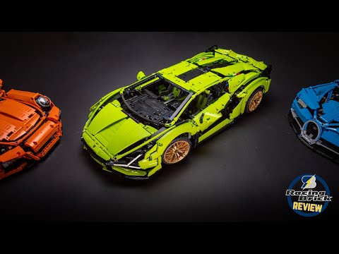 LEGO Technic 42115 Lamborghini Sián detailed building review