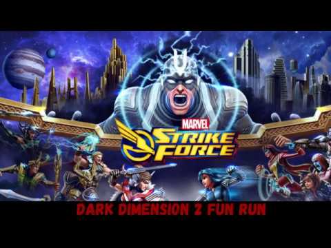 Building a good team to smash Dark Dimension 2 Mission 7- Marvel Strike Force