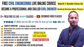 Civil Engineer Feedback After 42 Classes about A-Z Civil Engineering Live Online