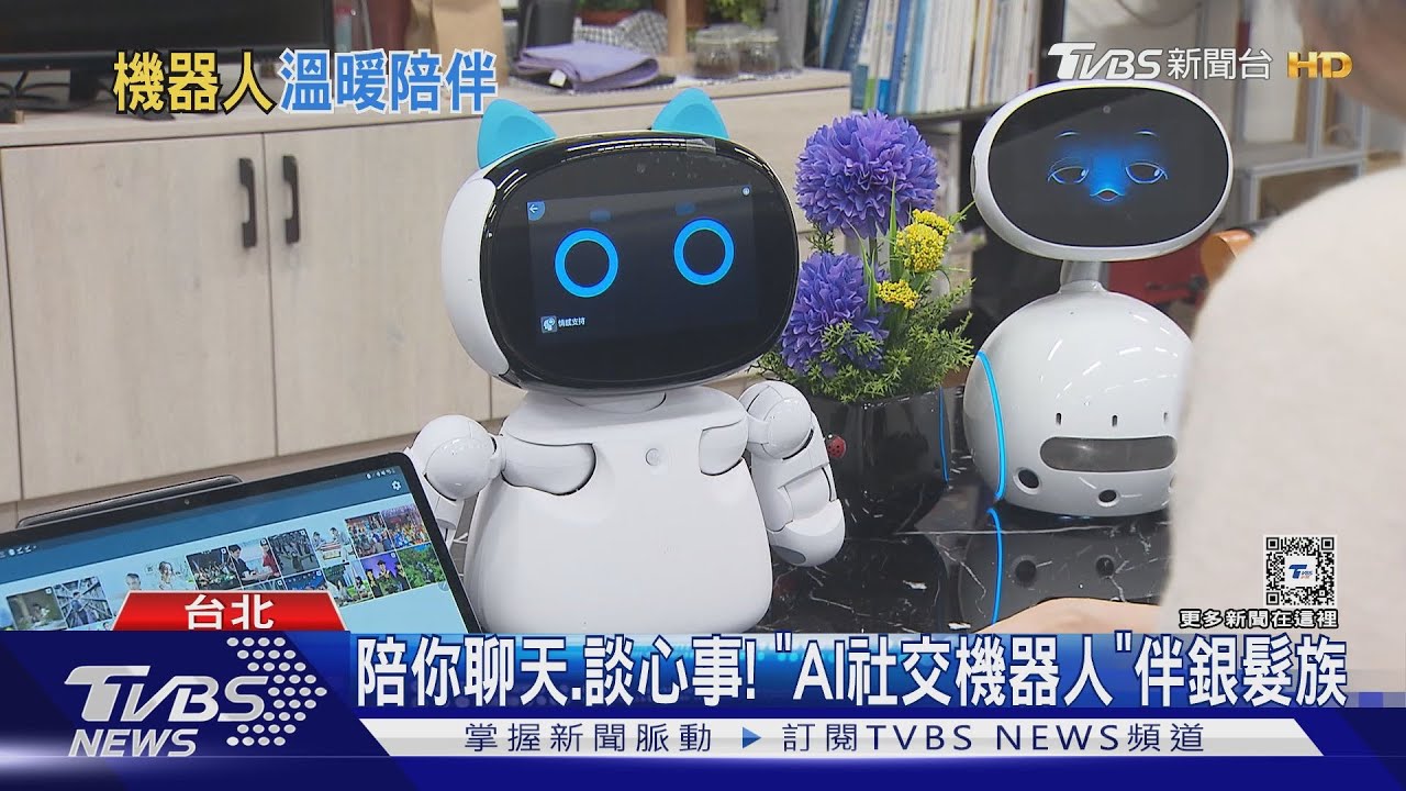 陪你聊天、談心事! 「AI社交機器人」伴銀髮族