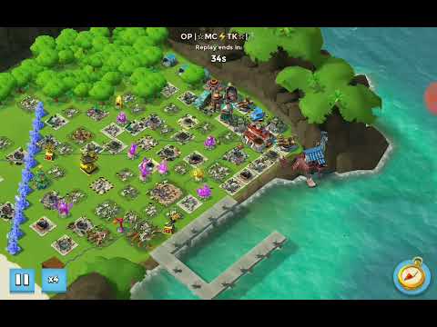 Boom Beach Vp Pushing Videos #1 - 11/11 Ice Take Down With Boombardiers