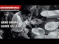 Gene Krupa: Leave Us Leap - 1945 - #genekrupa #drummerworld