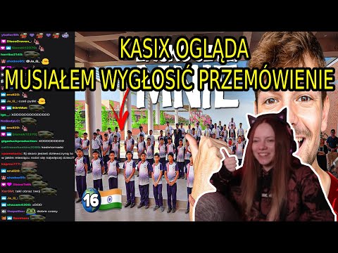 Kasix ogląda MUSIAŁEM WYGŁOSIĆ PRZEMÓWIENIE - 80 DDŚ #16 + chat reakcja