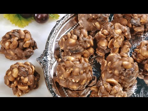 No Bake 10 Minute 2 Ingredient Peanut Clusters: The EASIEST Christmas candy ever!