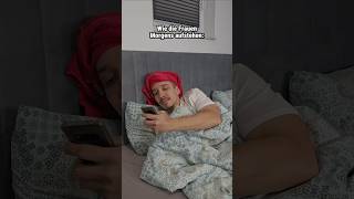 Wie das Aufstehen bei Frauen VS Männer a