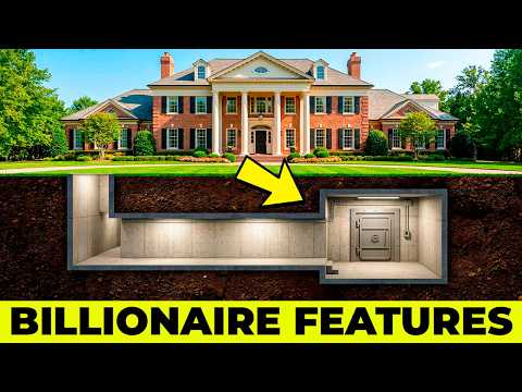 25 HIDDEN Features Only Billionaire Homes Have And Never Talk About