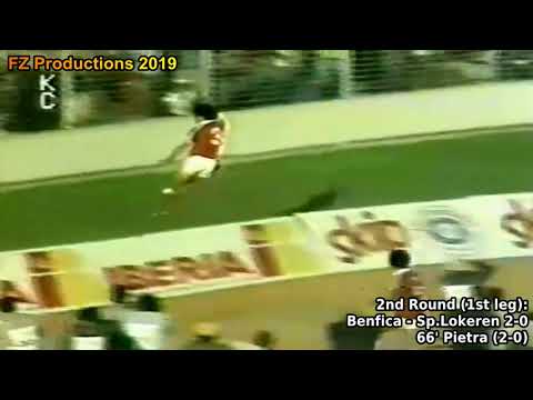 1982-1983 Uefa Cup: SL Benfica All Goals (Road to the Final)